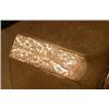 Image 3 : Pair of Etched Cylinder Shades, Two very fine acid etched cylinder shades. The round shade is 7...