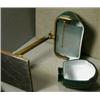 Image 3 : Student Lamp & Shades, Very nice brass student lamp on 7" base with an original label Emeralite...