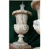 Image 1 : Marble Urns, A pair of superior quality marble urns originally placed in an East coast mansion...