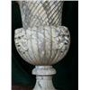 Image 3 : Marble Urns, A pair of superior quality marble urns originally placed in an East coast mansion...