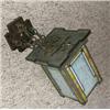Image 3 : Set of Four Leaded Glass Hanging Lights, Four leaded glass ceiling lights, 7" wide and 8.25" hi...