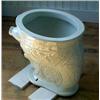 Image 1 : Decorated Toilet, Very fancy porcelain toilet dating from the 1880s and heavily embossed with n...