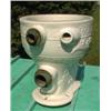 Image 2 : Decorated Toilet, Very fancy porcelain toilet dating from the 1880s and heavily embossed with n...