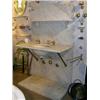 Fancy Marble Sink, This unusual marble sink was originally installed in a Newport mansion aroun...