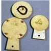 Image 2 : P.F. Corbin Hardware Models, These three hand carved models were made at the Corbin Special Har...