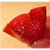 Image 2 : Ruby Hobnail Gas Shade, A beautiful wavy form hobnail gas light shade in ruby glass with an app...