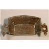 Image 2 : Very Rare Bin Pull, Cast iron bin pull, 4" x 2.5", embossed with the All Seeing Eye of the Odd...