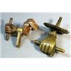 Image 1 : Two Fisted Hardware Lot, The larger fist came from a mid-19th Century sage and measures 5.5" x...