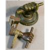Image 3 : Two Fisted Hardware Lot, The larger fist came from a mid-19th Century sage and measures 5.5" x...