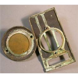 Excellent Peephole, Brass peep hole dating from the early 20th Century and including the front...