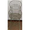 Image 2 : Pair of Wire Chairs, Two very good wire chairs from the late 1800s. Note that the backs have sl...
