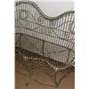 Image 2 : Wire Settee, A very nice wire settee that would go well with the chairs in lot 96. It measures...
