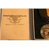 Image 2 : Architectural Medal, This sterling silver Architectural medal was given to Henry Bartels in Jun...