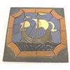 Image 4 : Moravian Mosaic Ship Panel, This panel of mosaic tiles was made by the Moravian Pottery & Tile...