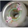 Image 2 : Hand Painted Glass Shade, This is a beautiful, large hand painted shade, 4" at the top and 10"...