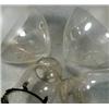 Image 2 : Group of Glass Globes, These glass globes were designed for early gas lights. Condition s excel...