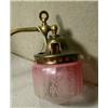 Image 2 : Two Arm Gas Fixture, Two arm gas light fixture with 8" decorated shades. The fixture has been p...