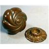 Image 3 : Muffin Knob with Rosette, Very hard to find entry size "muffin" with original rosette. Perfect...