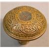 Image 3 : Unusual Sunken Center Knob, Very unusual and scarce sunken center passage knob in a strong Neo-...