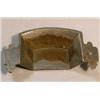 Image 2 : Nashua Hardware Company bin pull, Scarce cast iron bin pull 4"x 2" embossed with "NHCo" for Nas...