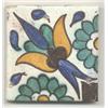 Image 3 : Tunisian Tile Panel, Each set of 4 tiles forms a center pattern with fleur de lis corners, and...