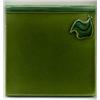 Image 3 : Art Nouveau - 4 Tile Set, This is a set of four Art Nouveau tiles. Each tile is 6" square, ca....