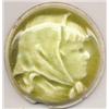 Image 3 : Trent Stove Tile Circa 1890, Sweet stove tile showing a young girl, facing right, wearing a ker...
