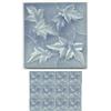 Image 3 : Trent Tile Company - Ivy & Vine Tiles, Each tile is 6" square by 3/8" thick. They are ivy leave...