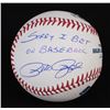Image 1 : Pete Rose Signed OML Baseball Inscribed "Sorry I Bet On Baseball" (PSA COA)