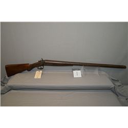 T. Barker ( Belgium ) Model Side By Side Hammer .12 Ga Shotgun w/ 32 1/4" bbls [ barrels marked Lami