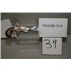 Image 1 : Unknown Model Derringer .22 cal Single Shot Pistol w/ 63 mm bbl [ flaking nickel finish, bird's head