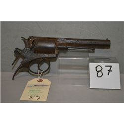 Adams model mk1 .450 revolver cartridge 5 shot revolver with 5 3/4 oct. bbl. dug up frozen in the cl