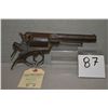 Image 1 : Adams model mk1 .450 revolver cartridge 5 shot revolver with 5 3/4 oct. bbl. dug up frozen in the cl