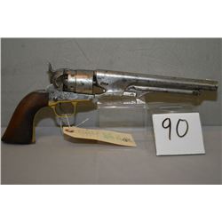 Colt Model 1860 Army .44 Perc 6 Shot Revolver w/8" bbl [ pitted grey finish, very loose, functions o