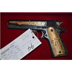 Colt Model Alberta Diamond Jubilee Commemorative 75 Th Anniversary 1905 - 1980 .45 Auto cal 7 Shot S