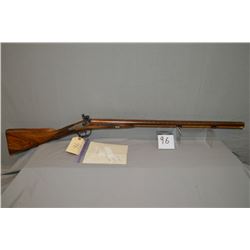 Williams Collins ( London ) .12 Bore Percussion Side Lock Double Barreled Sporting Shotgun w/ 29 1/"
