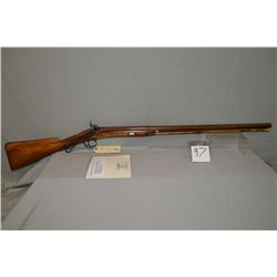 English ( Unnamed ) .12 Bore Game Keeper's Single Barreled Percussion Half Stocked Fowler w/ 30.5" p