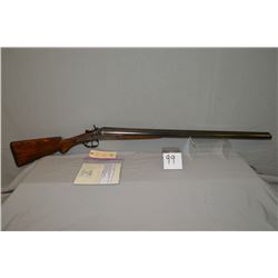 The Liege United Gun Company Ltd, Model The Dominion, .12 Ga 2 3/4" Back Locking Rebounding Side By 