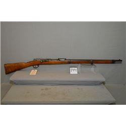 Mauser ( Spandau ) Model 1871/84 .11 MM / .43 Mauser cal Tube Fed Bolt Action Full Wood Military Rif