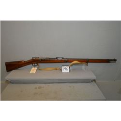 Mauser ( Danzig ) Model 1871/84 .11 MM/ 43 Mauser cal Tube Fed Bolt Action Full Wood Military Rifle 