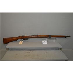 Mannlicher ( Steyr ) Model 95 .8 MM cal Full Wood Straight Pull Military Bolt Action Rifle w/ 30 1'2