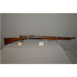 Swiss Vetterli ( Waffenfabrik Bern ) Model 1869 .41 Rimfire cal Bolt Action Full Wood Military Rifle