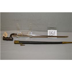 Socket Bayonet w/scabbard - Snider ?