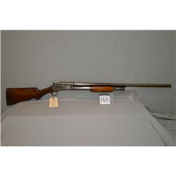 Marlin Model No 19 .12 Ga Pump Action Shotgun w/ 30" bbl [ blue finish faded to grey, pistol grip bu