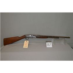 Remington Model 12A .22 LR cal Tube Fed Pump Action Rifle w/ 22" rnd bbl [ fading blue turning brown
