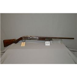 Spencer ( Bannerman ) Model 1900 .12 Ga Pump Shotgun w/ 30" bbl [ fading blue finish turning brown, 