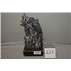 Image 1 : Superior Trophies Ltd, Surrey, B. C. Soap Stone Like Figurine of Bird on branch of a tree