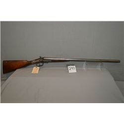 T.Bland & Sons ( 106 Strand London ) Model The Keeper's Gun .12 Ga Side By Side Hammer Shotgun w/ 30