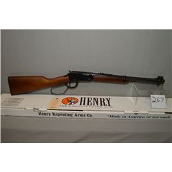Henry Model H001L .22 LR cal Tube Fed Large Loop Lever Action Rifle w/ 16" bbl [ appears as new in b