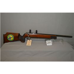 Anschutz Model 84 Silhouette .22 LR Cal Single Shot Bolt Action Rifle w/ 21 1/2" heavy bbl [ blue fi